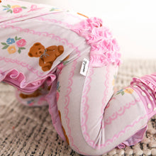 Gillian RUFFLE ZIP Bamboo Baby Sleeper