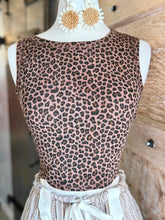 The Wild Side Leopard Knit Tank Top