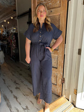 Capri Coast Linen Jumpsuit