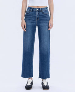 Rachel High Rise Trouser Wide Leg Jeans