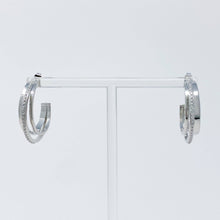 Irene Dimensional Hoop Earrings