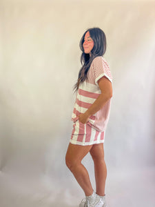 Echo Mixed Striped Shorts