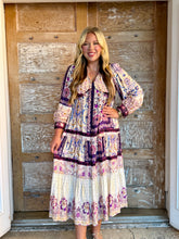 Patchwork Pretty Midi Dress