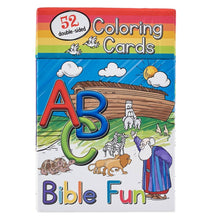 Coloring Cards Boxed 52 ABC Bible Fun for Kids