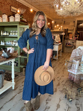 Vada Denim Midi Dress