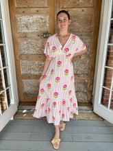 The Meadow Tiered Midi Dress