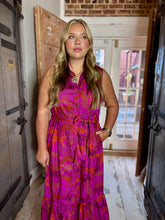 In the Jungle Cileah Collared Maxi Dress
