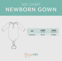 Griffin Gown Newborn Doodle Bamboo Outfit Sleepies