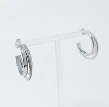 Irene Dimensional Hoop Earrings