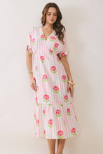 The Meadow Tiered Midi Dress