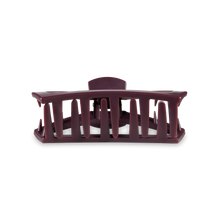 Open Hair Clip | Med. |  Burgundy Bliss