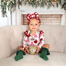 Emery Plaid HEADWRAP Christmas Baby Toddler Hair Accessory