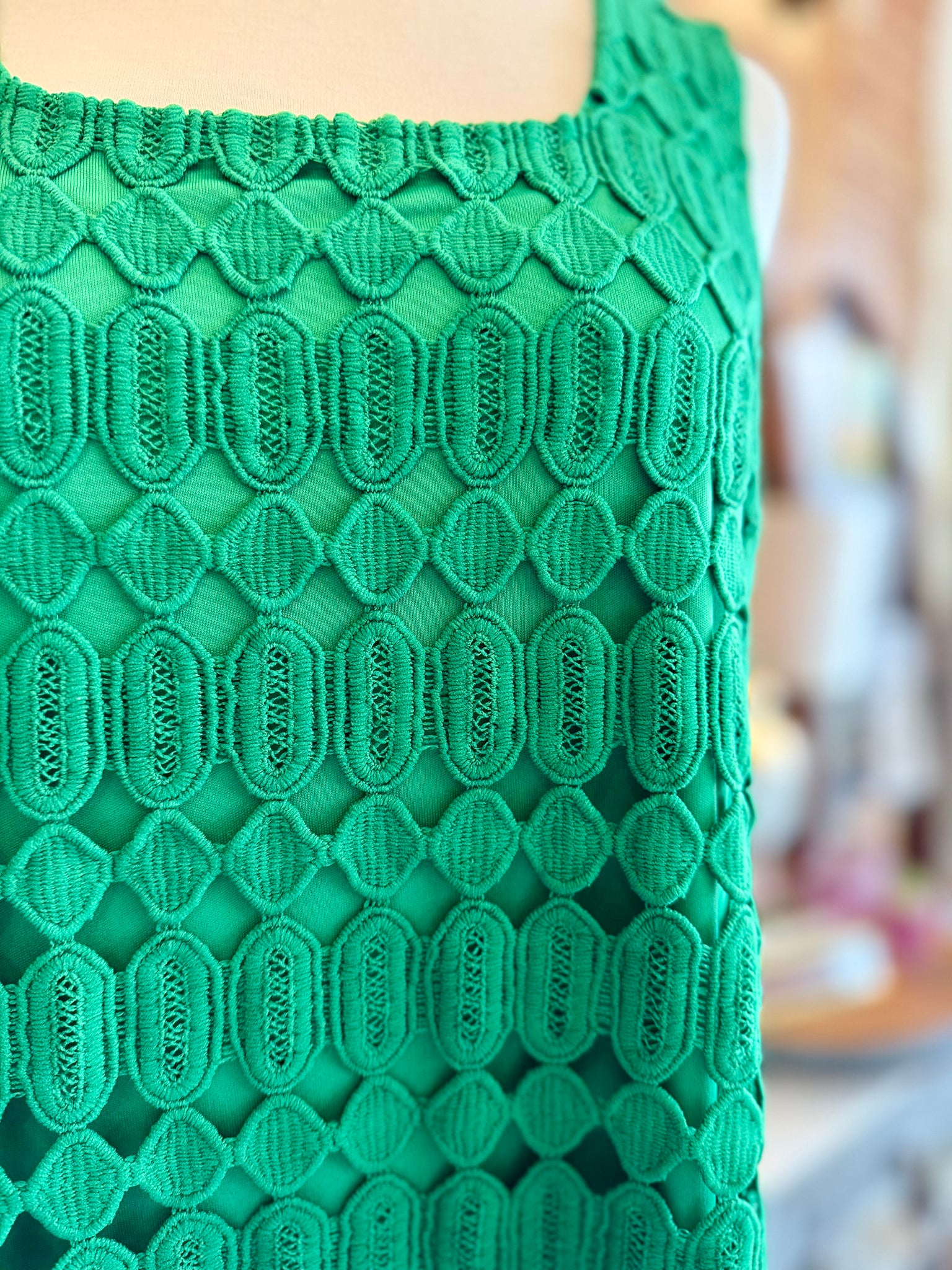 emerald green crochet dress Tess Crochet Lace Formal Dress In Emerald Green