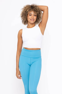 Cropped Fitted Muscle Tee