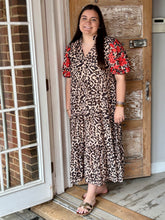 Feline Fine Puff Sleeve Dress THML