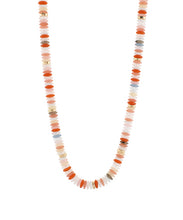 Color Stone Beaded Necklace