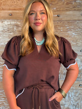Scallop & Shine Top