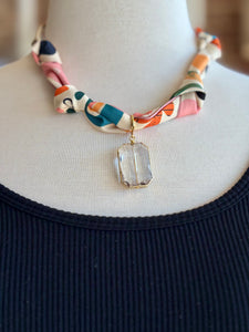 Scarf Charm Necklace