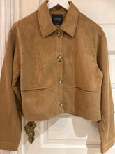 Barnes Suede Cropped Jacket