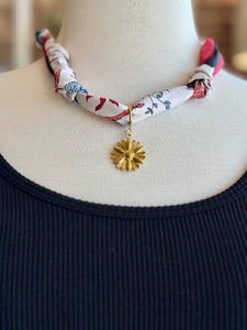 Scarf Charm Necklace