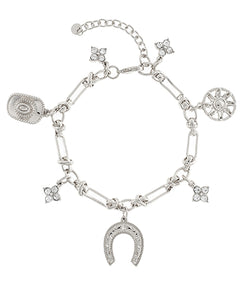 Western Style & Multi Charm Bracelet