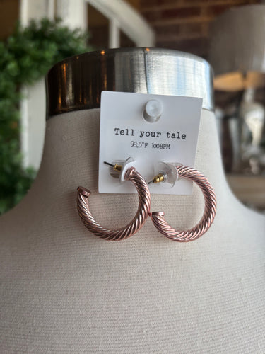 30mm Color Twist Hoops