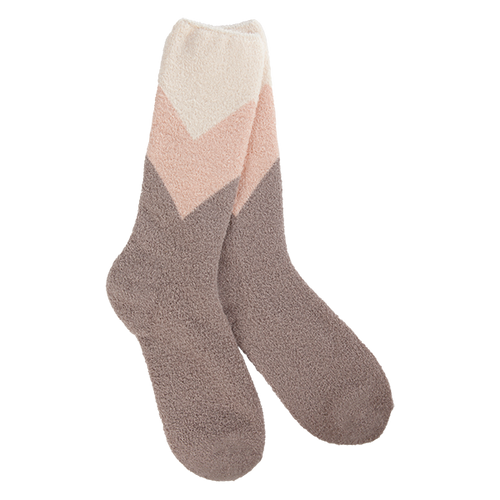 Cozy Cali Chevron Multi Socks