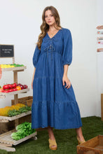 Vada Denim Midi Dress