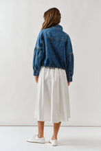 Hadley Balloon Sleeve Denim Jacket