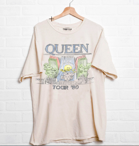 Queen 1980 Tour Graphic Tee