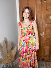 Brunch In Maui Floral Maxi Dress THML