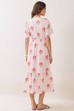 The Meadow Tiered Midi Dress