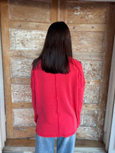 Byrdie Raw Edge Boat Neck Top