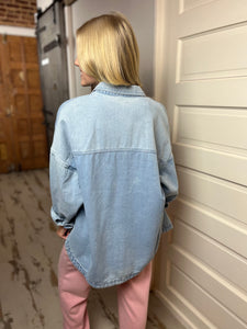 Evander Denim Shacket