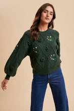 Roam & Bloom Cable Sweater