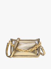 Jessica Stadium Clear Crossbody Bag – Chain Strap