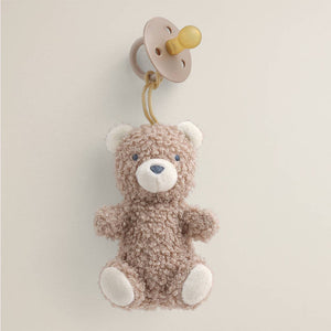 Bitzy Pal Natural Rubber Pacifier & Plush