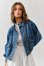 Hadley Balloon Sleeve Denim Jacket