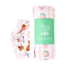 Gillian SWADDLE Bamboo Bear Baby Blanket Baby