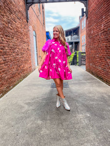 Broadway Sequin Sleeve Dress