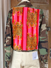 Camo Tiger Patchwork Jacket