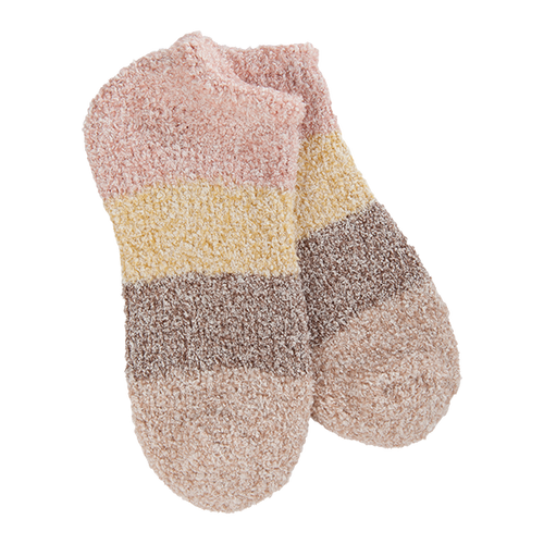 Cozy Low Rose Multi Socks