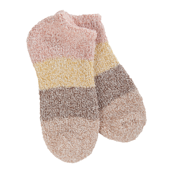 Cozy Low Rose Multi Socks