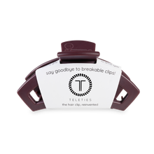 Open Hair Clip | Med. |  Burgundy Bliss