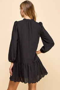 Susie Scalloped Detail Dress