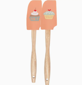 Cake Walk Mini Silicone Spatulas Set of 2