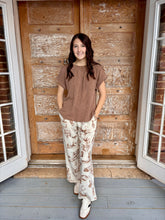 Nova Ribbed Crew Neck Top