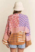 Whimsical Tiger Open Cardigan