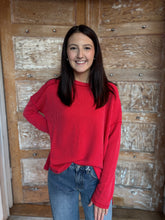 Byrdie Raw Edge Boat Neck Top