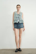 Indigo Meadow Tie Vest